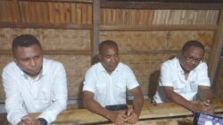 Konferensi Pers Ketua DPC Gerindra Kabupaten Nagekeo dalam rangka Rakercab, Photo dok: Flobamoranews.com