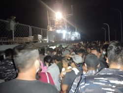 Erupsi Gunungapi Ruang, Pemerintah Terus Upayakan Evakuasi Sembilan Ribu Warga