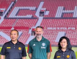 Tiba di Jakarta, Eks Gelandang Manchester United Ryan Giggs Tak Sabar Ingin Menjadi Pelatih.