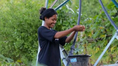 Sebelum Ada Program Plan Indonesia, Warga Bo’arebhe Minum Air Kali