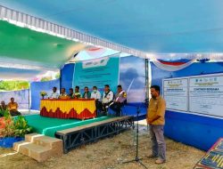 Yayasan Plan Indonesia Bangun Fasilitas Sarana Air Bersih Sumur Bor di Nagekeo