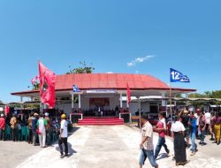 Sebelum Mendaftar ke KPU Nagekeo, Paket  Idola Deklarasi Akbar di Lapangan Berdikari 