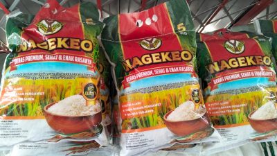 Bumdes Maropokot Beli Gabah Petani Olah Jadi Beras Berkualitas Tinggi 