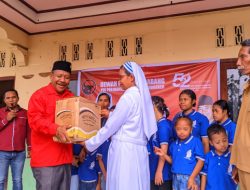 PDIP Nagekeo Peringati Hari Lahir Pancasila Dengan Menggelar Aksi Sosial 