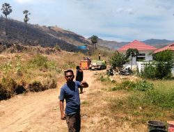 BPBD, Damkar Hingga Staf Rumah Sakit Berjibaku Atasi Kebakaran Komplek RSUD Aeramo