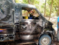 Mobil Pick Up Angkutan Umum Berplat Hitam Alami Kecelakaan di TTS, Korban Tidak Dijamin Jasa Raharja
