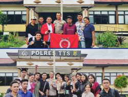 Kapolres TTS dan Jajarannya Menerima dan Beraudiensi dengan para Pendemo dengan santun.