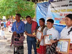 Gadis Pendiam Menjadi Bintang: Samita Putri Kamlasi Jadi Duta Literasi dan Penulis Terbaik di Peluncuran Buku Antologi di TTS