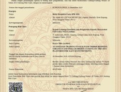 Karya Sistem Perdagangan Otomatis Berbasis MT4 Resmi Tercatat Hak Cipta di DJKI