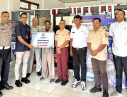 Hadir Untuk Masyarakat, Jasa Raharja Kanwil NTT Bersama Jasaraharja Putera  Serahkan Santunan Korban Kecelakaan di Kabupaten Kupang