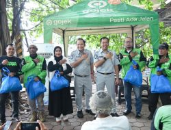 Kolaborasi Budaya Safety di Jalan Raya, Jasa Raharja Hadir di  Tengah Komunitas Ojol Rawa Buaya, Jakarta