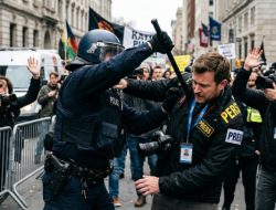 Pelantaran Istri dan Dua Orang Anak oleh Oknum Polisi .Wartawan Dihalangi Dan Di pukul