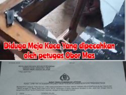 Petugas Koperasi Obor Mas kabupaten TTS Dipolisikan Karena Diduga Melakukan Pengrusakan Barang Nasaba.