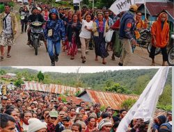 Ratusan Warga Masyarakat Mollo Menolak Status Taman Nasional, Para Aksi Minta Menteri Jangan duduk tapi Turun dan Selesaikan