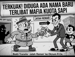 TERKUAK! Diduga Ada Nama Baru Terlibat Mafia Kuota Sapi, Bukti Transfer “Jatah Reman” ke Oknum R Cs