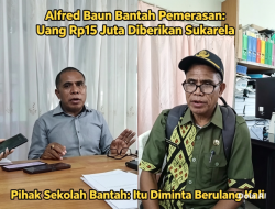 Alfred Baun Bantah Pemerasan: Uang Rp15 Juta Diberikan Sukarela, Pihak Sekolah Bantah: Itu Diminta Berulang Kali