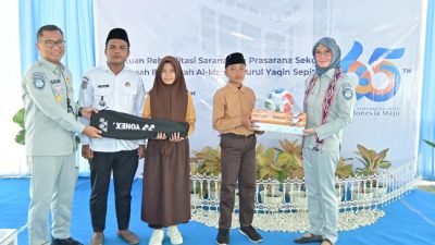 Jasa Raharja Hadirkan Bantuan Rehabilitasi Fasilitas Pendidikan di NTB, Perkuat Komitmen TJSL Berkelanjutan 10 IMG 20260404 WA0127