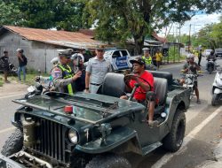 Perkuat Kepatuhan Berkendara dan Perlindungan Dasar, Jasa Raharja Dukung  Operasi Gabungan di Waingapu