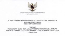 isi se mendikdasmen nomor 7 tahun 2026 tentang status guru honorer ini poin poin pentingnya zyyBc