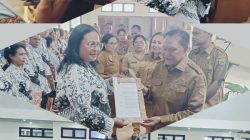Bupati TTS Serahkan 270 SK Penunjukan PLT Kepala Sekolah TK, SD, dan SMP Negeri se-Kabupaten TTS Tahun 2026