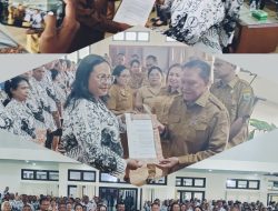 Bupati TTS Serahkan 270 SK Penunjukan PLT Kepala Sekolah TK, SD, dan SMP Negeri se-Kabupaten TTS Tahun 2026