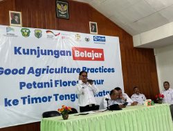 Wabup TTS Resmi Buka Kunjungan Belajar Petani Flores Timur, Fokus pada GAP, Akses Pasar dan Kemitraan