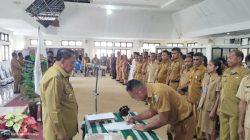 Isi Kekosongan Jabatan, Bupati TTS Lantik 66 Penjabat Kepala Desa