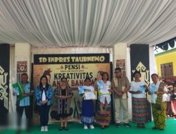 Dari Sekolah Sederhana Lahir Penulis Masa Depan, SD Inpres Taubneno Luncurkan Buku Karya Siswa