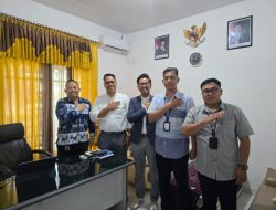 Perkuat Sinergi Keselamatan Ekosistem Transportasi Laut, PT Jasa   Raharja NTT Kunjungi PT Pelni Cabang Kupang 