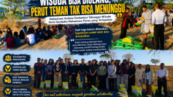 “WISUDA BISA DIULANG, PERUT TEMAN TAK BISA MENUNGGU” – Mahasiswa Undana Korbankan Tabungan Wisuda Demi Sembako Mahasiswa Flores yang Terlupakan