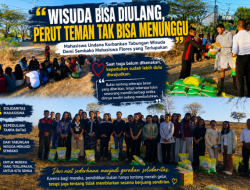 “WISUDA BISA DIULANG, PERUT TEMAN TAK BISA MENUNGGU” – Mahasiswa Undana Korbankan Tabungan Wisuda Demi Sembako Mahasiswa Flores yang Terlupakan