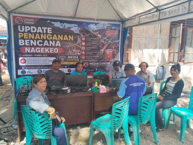 Pemkab Nagekeo Bentuk Media Center, Buka Akses Informasi Penanganan Pascagempa 1 IMG 20260819 WA0180 1