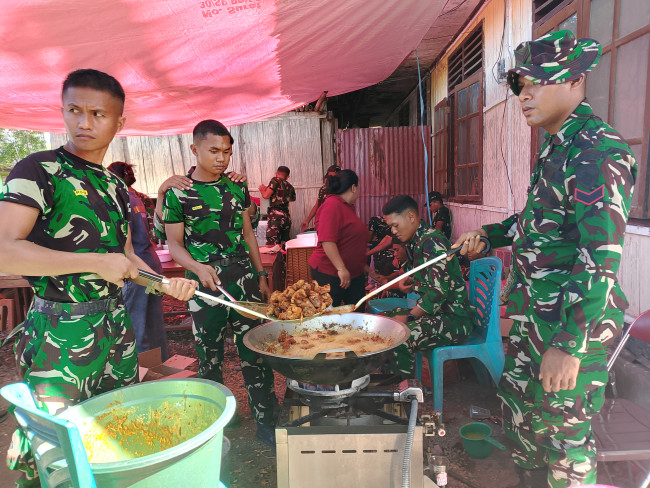 Brigif TP 42 Kerahkan 150 Personel Bantu Penanganan Pascagempa di Nagekeo 1 IMG 20260819 144044