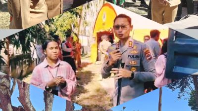 Satu Hati Satu NTT! Kapolres AKBP Kristiyan B. Martinu Bersama Nona Vianey Saksikan Bantuan Mengalir Lengkap, Terperinci & Dijamin Amanah