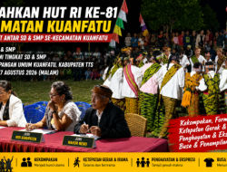 Meriahkan HUT RI ke-81, Sembilan Regu SD dan SMP Se-Kuanfatu Ikuti Lomba Bonet