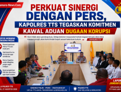 Perkuat Sinergi dengan Pers, Kapolres TTS Tegaskan Komitmen Kawal Aduan Dugaan Korupsi
