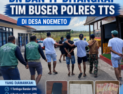 Diduga Jadi Bandar Judi Kupon Putih, DN dan YF Ditangkap Tim Buser Polres TTS di Desa Noemeto
