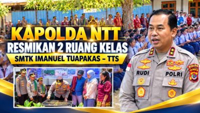 Perkuat Sarana Pendidikan di TTS, Kapolda NTT Resmikan Dua Ruang Kelas Baru 8 IMG 20260924 WA0002
