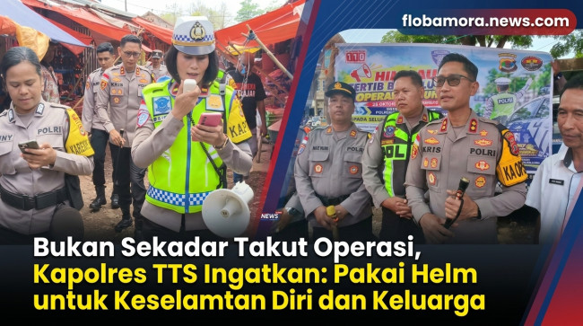 Kapolres TTS Sosialisasi Operasi Patuh Turangga di Pasar Impres Soe: Edukasi Jadi Prioritas, Tetap Tegas pada Penindakan 1