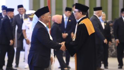Pengucapan Sumpah Jabatan Kepala Eksekutif Pengawas Bursa Mineral dan Komuditas Strategis OJK