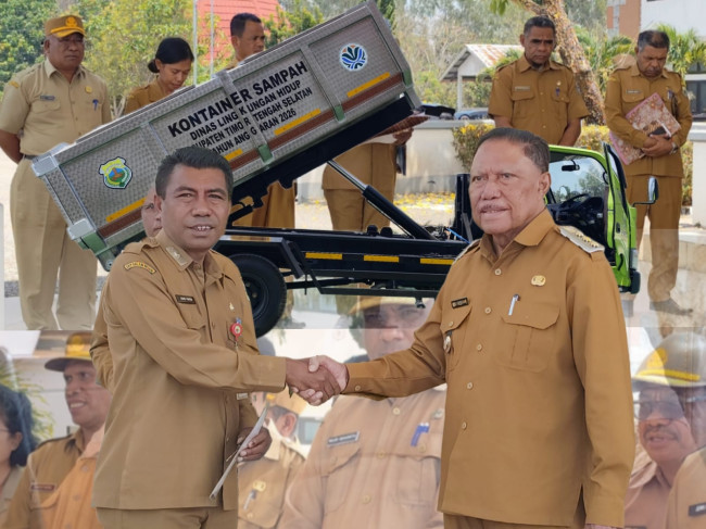 Pemkab TTS Luncurkan Rp1,1 Miliar untuk Pengadaan Armada dan Kontainer Sampah 1 IMG 20261012 WA0010