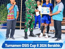 Turnamen OSIS Cup II 2026 Berakhir, Begini Pesan Kepala SMP Negeri Lotas tentang Persaudaraan TTS–Malaka