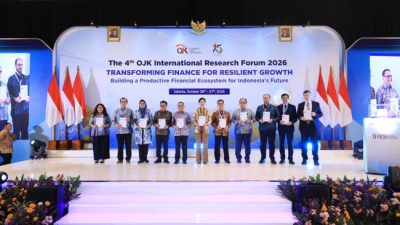 OJK Perkuat Kebijakan Berbasis Riset Dorong Pertumbuhan Ekonomi Nasional The 4th OJK International Research Forum 2026 8 IMG 20261028 WA0013