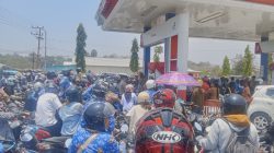 Penumpukan Kendaraan di Pertamina Sanggoen, Pengaturan Antrean Jadi Sorotan