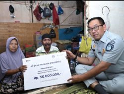Jasa Raharja Terus Bergerak, Tiga Ahli Waris Korban KM Virgo Terima  Santunan di Jawa Timur