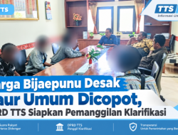 Warga Bijaepunu Desak Kaur Umum Dicopot, DPRD TTS Siapkan Pemanggilan Klarifikasi