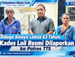 “Diduga Aniaya  Lansia 63 Tahun, Kades Loli Resmi Dilaporkan ke Polres TTS”